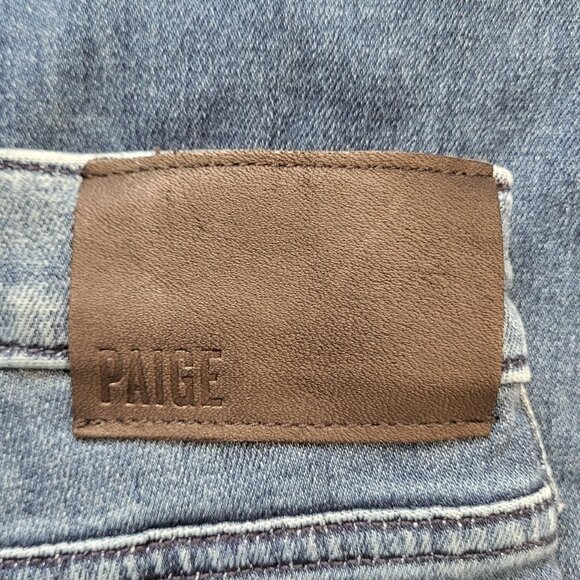 Paige Federal Vintage Slim Straight Jeans Jeremy Wash Men's Size 36 (RUNS LARGE) - Picture 4 of 7